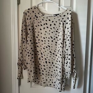 Papermoon Larie Tie Sleeve Blouse - Size XL